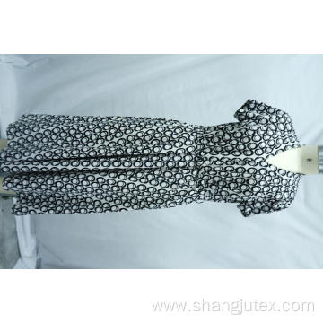 Women's knitted long skirt